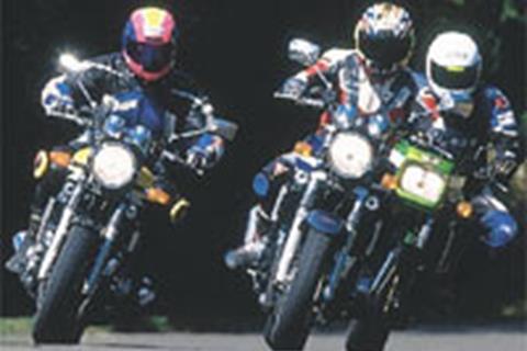 We road test the Suzuki GSX1400, Kawasaki ZRX1200R and Yamaha XJR1300