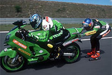 168mph… on skates!