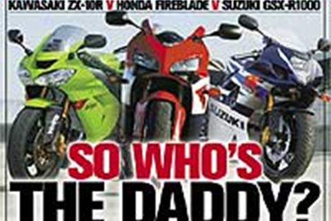 ZX-10R v Blade v GSX-R1000