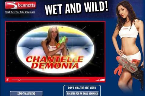 Bennetts girls get wet