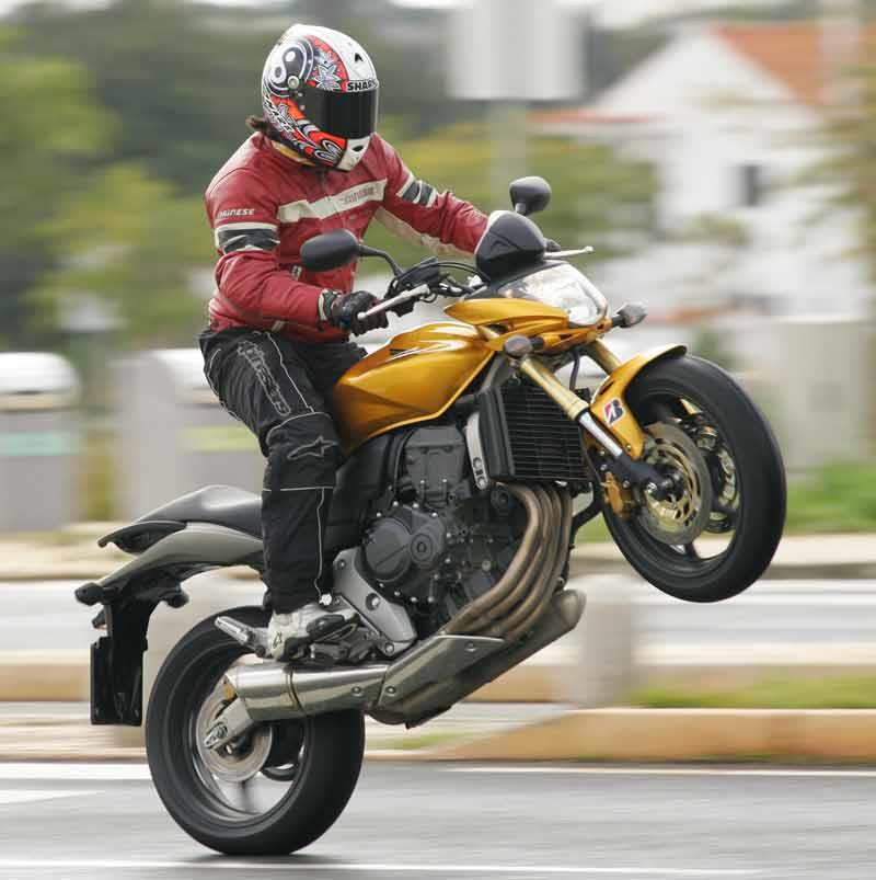 Honda CB байкер