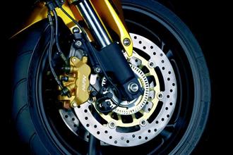 Honda CB600F Hornet motorcycle review - Brakes