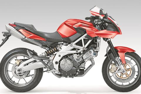 Aprilia 750 sports bike confirmed