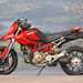 Ducati Hypermotard motorcycle review - Side view