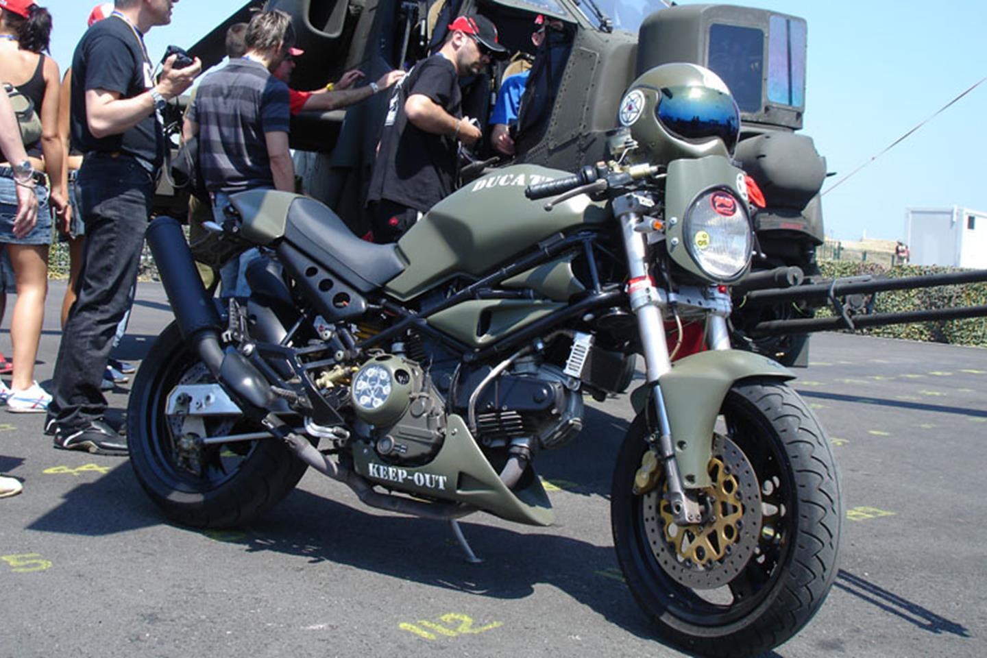 ducati monster green