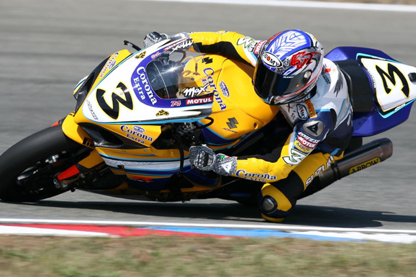 Brands Hatch World Superbikes: Max Biaggi uses a car to learn Brands ...