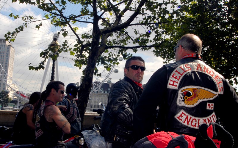 Hells Angels Out In Force For Funeral Mcn