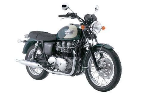 Fuel-injected 2008 Triumph Bonnevilles in stock