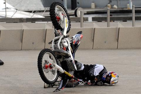 Daredevil Robbie Maddison undeterred by crash