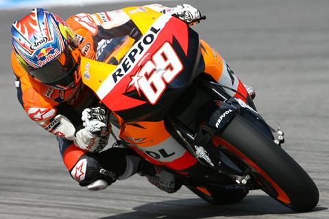 China MotoGP: Nicky Hayden admits speed fear