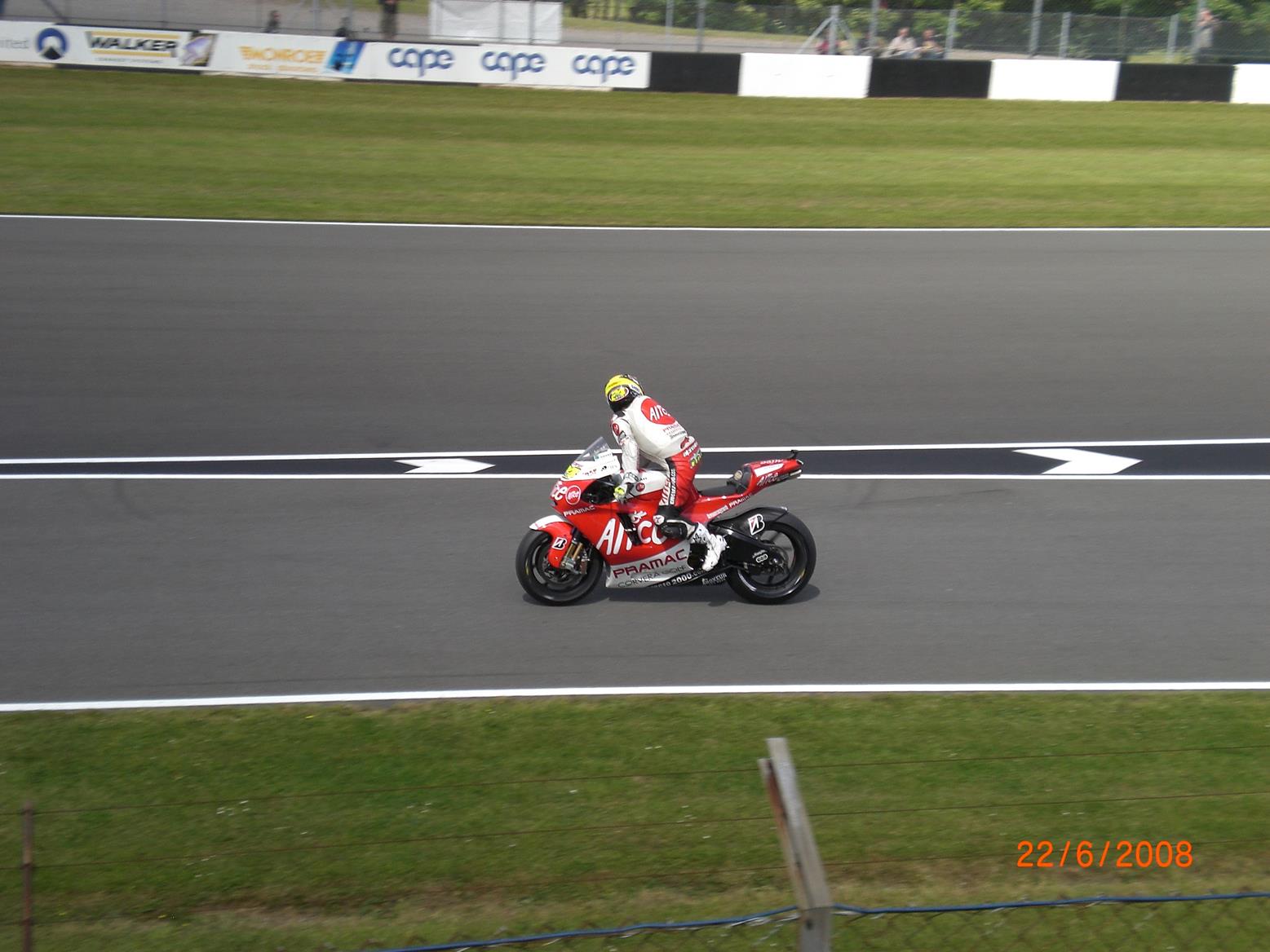 Pictures from the MotoGP pitlane