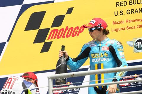 Chris Vermeulen back on podium