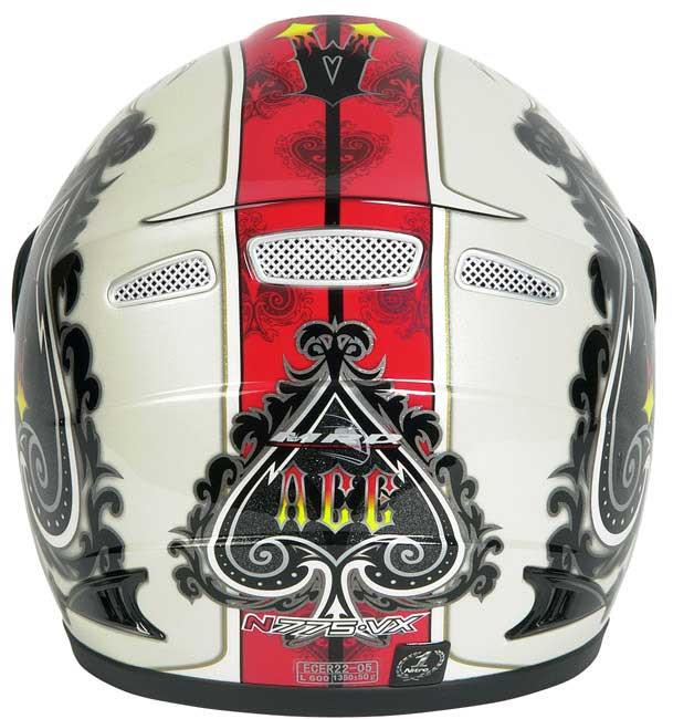 Nitro unveils ace of spades design for N775vx helmet | MCN