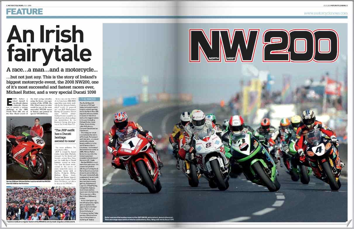 Behind the scenes on the North West 200 MCN