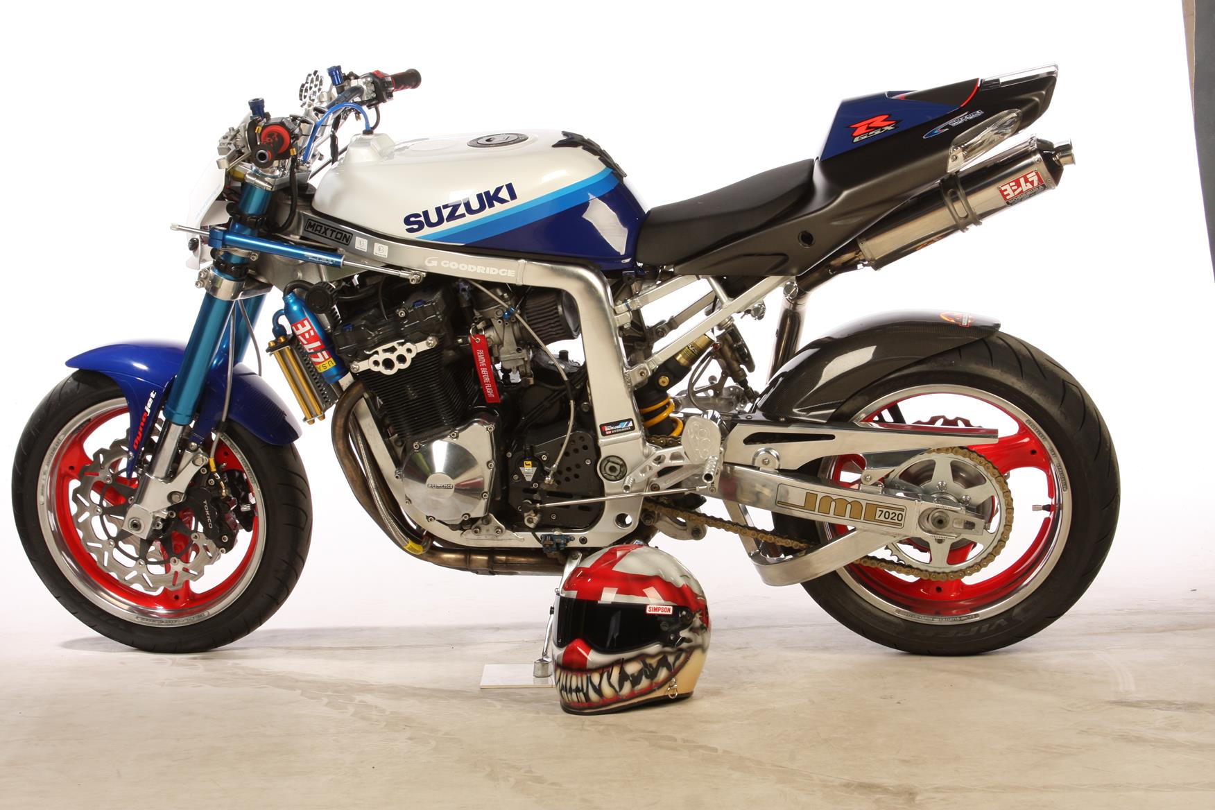 Two streetfightered GSXR1100's MCN