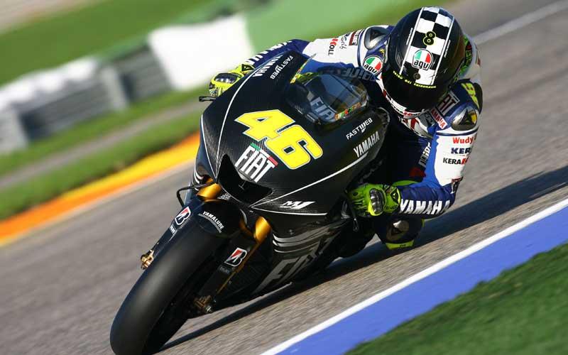 Valentino Rossi Happy With Yamaha Debut Mcn