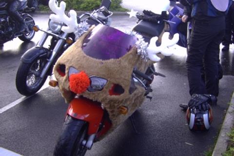 Rudolf the red-nosed ZX7r