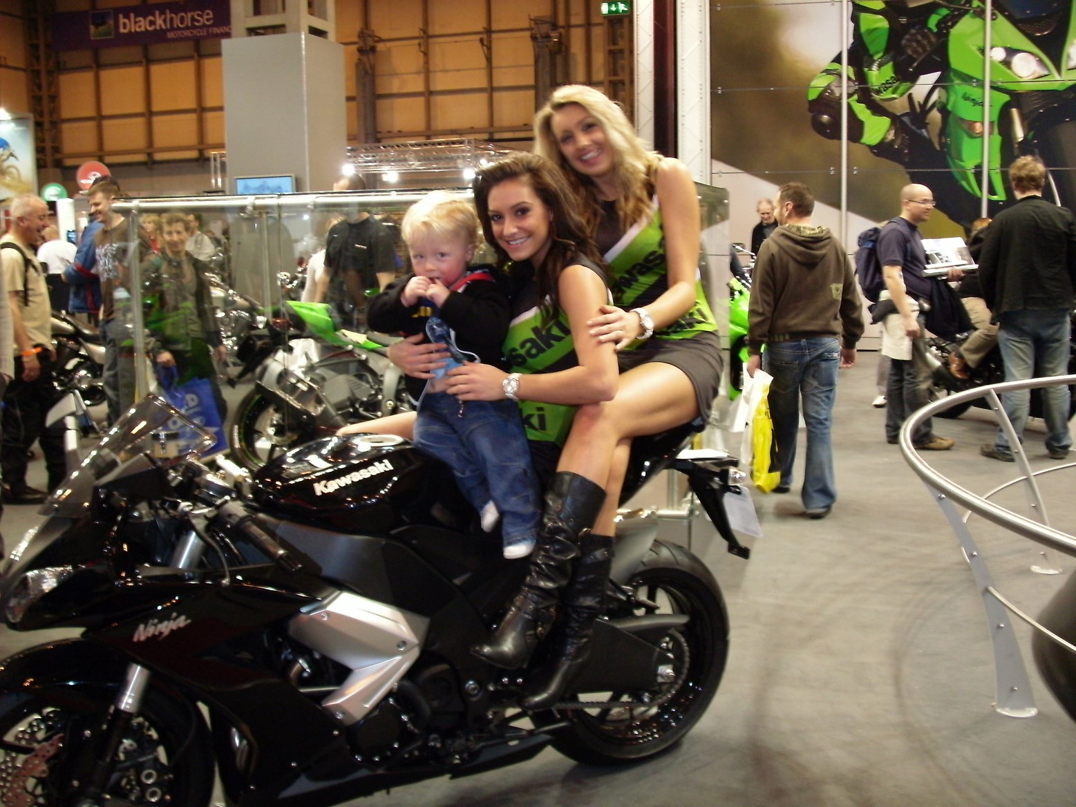 George at the NEC bike show