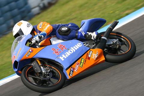 Motegi MotoGP: Matt Hoyle’s Haojue team withdraw from 125GP race