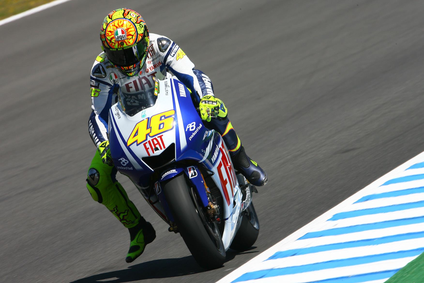 Jerez MotoGP Rossi Dani Is Hard To Catch From Behind MCN