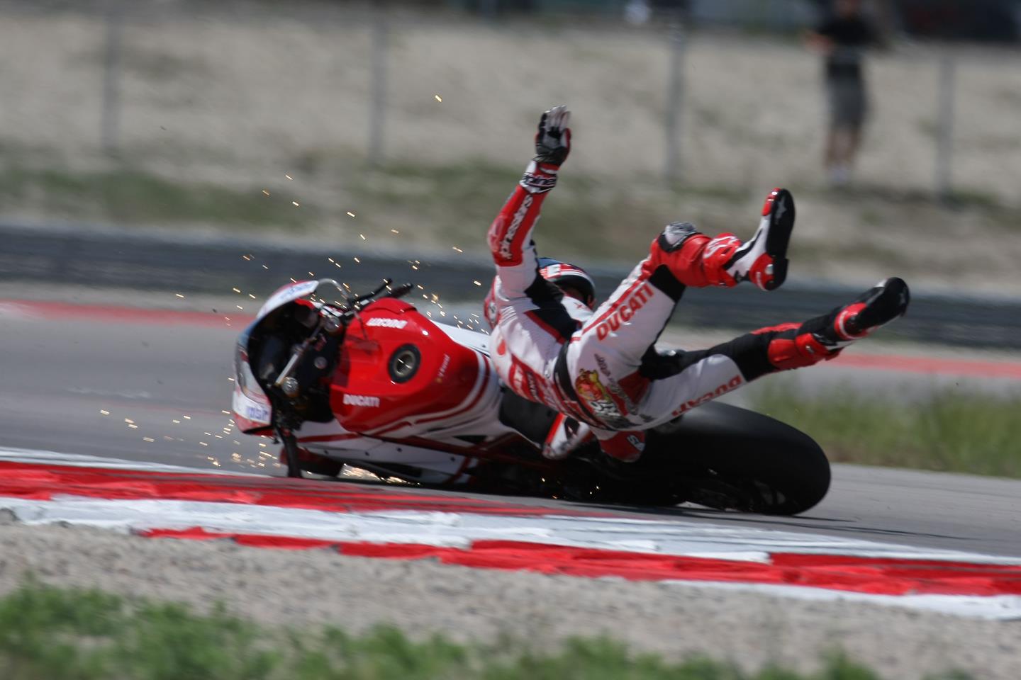 WSB America Picture Exclusive Haga survives monster crash | MCN