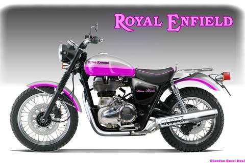 Royal Enfield Phileas Fogg and Mistress Aouda