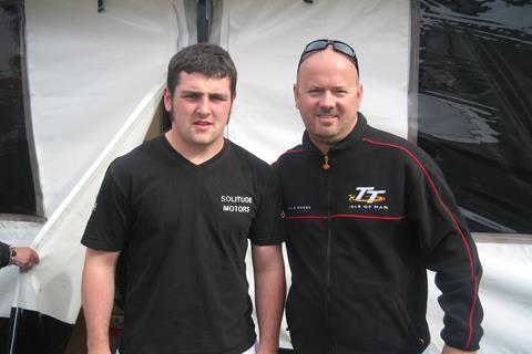 My new best friend at the TT