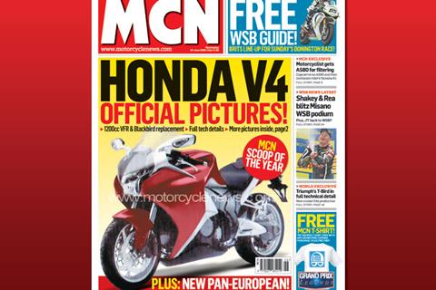 New Honda V4 sports-tourer revealed