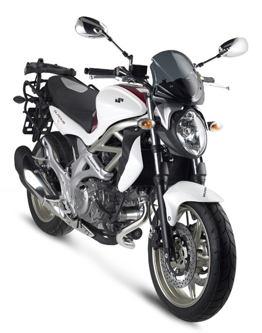 suzuki gladius luggage rack