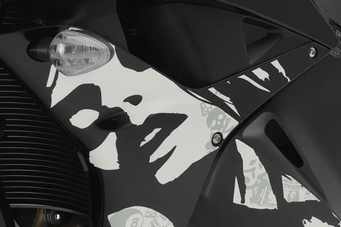 Did you spot the woman's face in the 2010 CBR600?