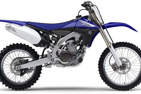 Yamaha YZF450 turns on its head