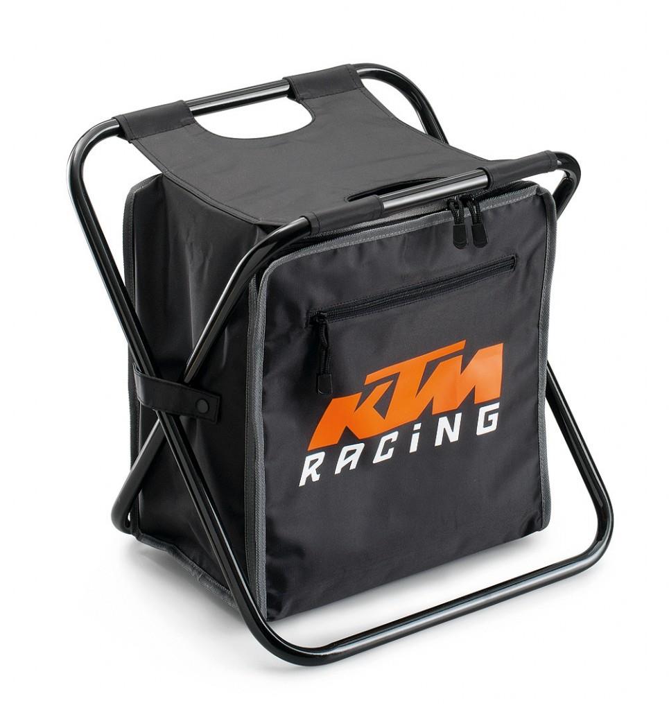 Keep your beers frosty with the KTM Cooler chair MCN