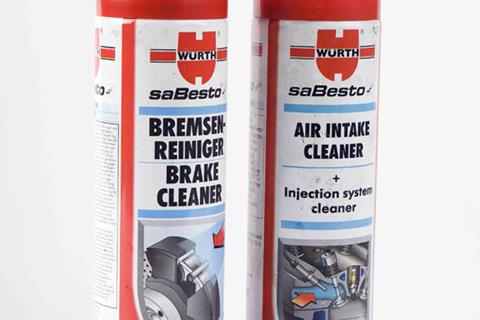 Product review: Wurth Brake Cleaner/Air Intake Cleaner