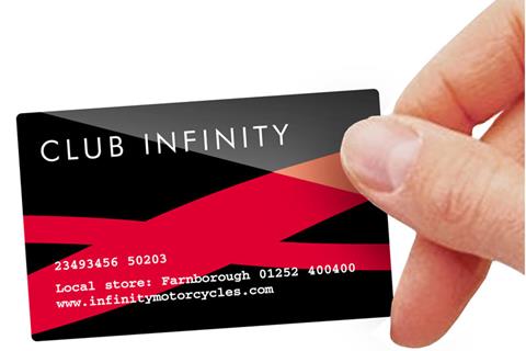 Infinity Motorcycles summer stock clearout