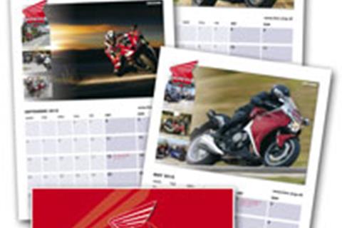 Honda calendar