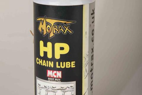 Product review: Motrax HP Chain Lube
