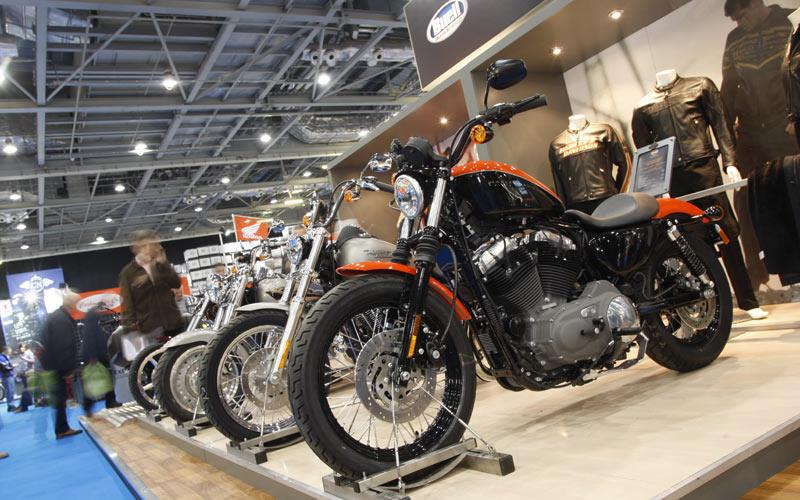Honda and HarleyDavidson at London Motorcycle Show MCN