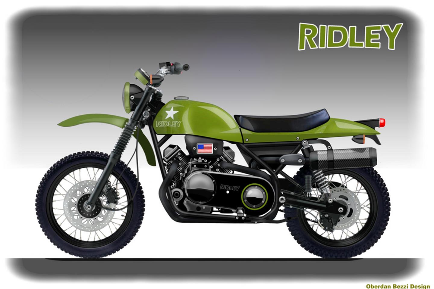 automatic scrambler motorcycle