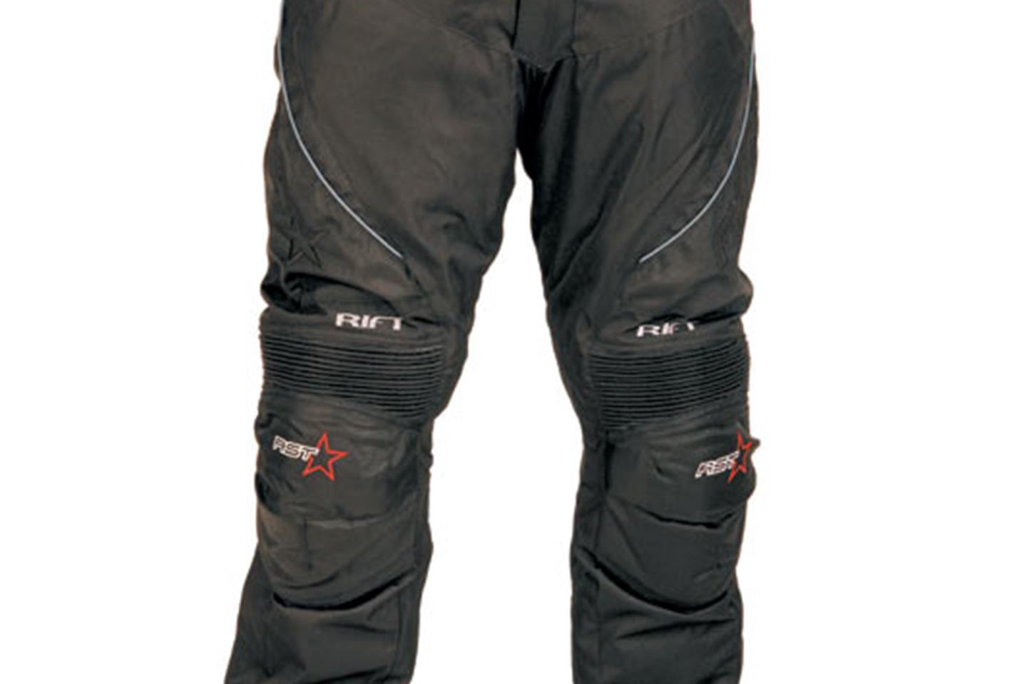 slim fit textile motorcycle pants