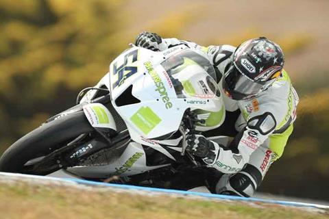 Moto2 bikes humbled by World Supersport at Valencia test