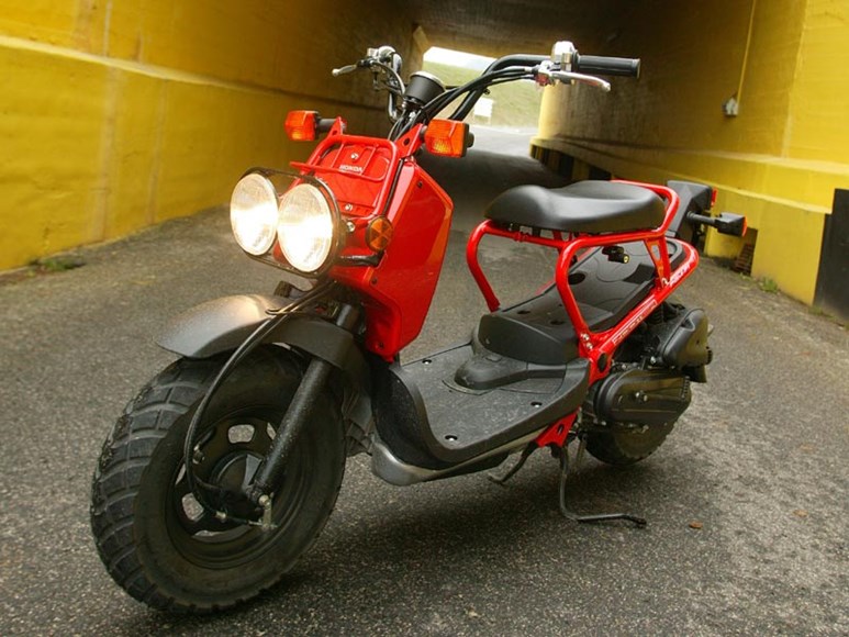 Замена масла honda zoomer