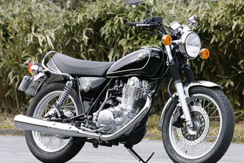 2010 Yamaha SR400 first test