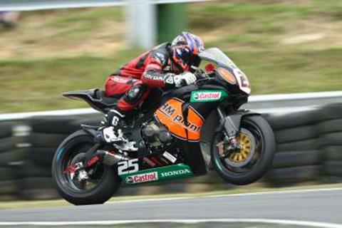 Brookes climbs the Cadwell mountain