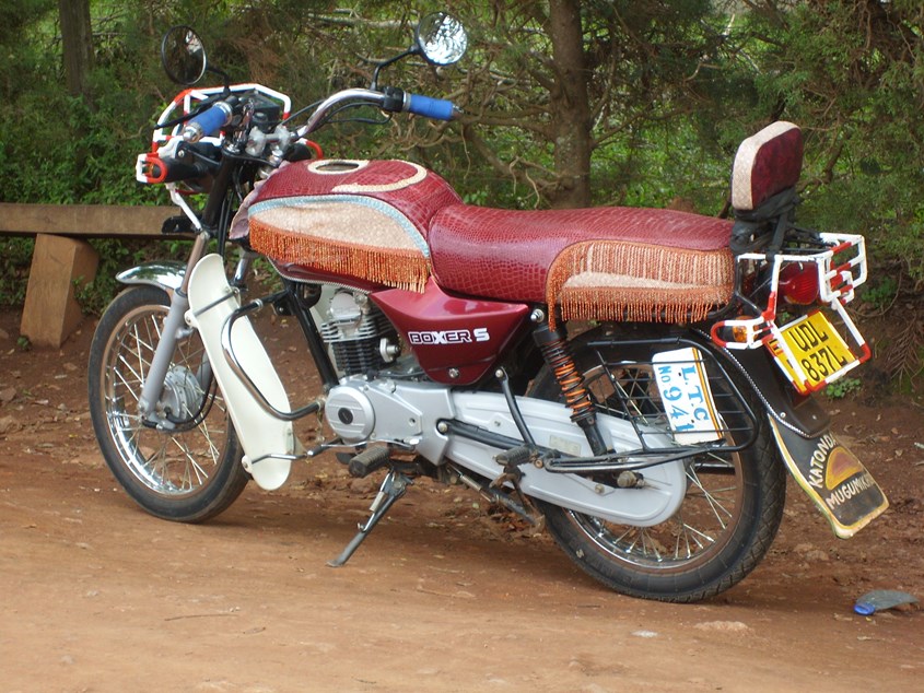 Biking Uganda style MCN