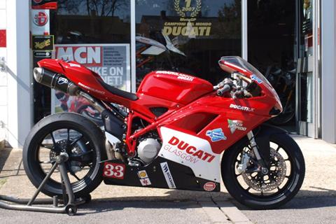 Staff bikes: Ducati 848 Challenge Racer – showroom to race ready in 24 hrs