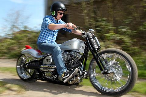 Shaw Harley-Davidson Spyder first ride