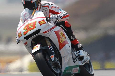 Le Mans MotoGP: Marco Melandri runs Showa suspension