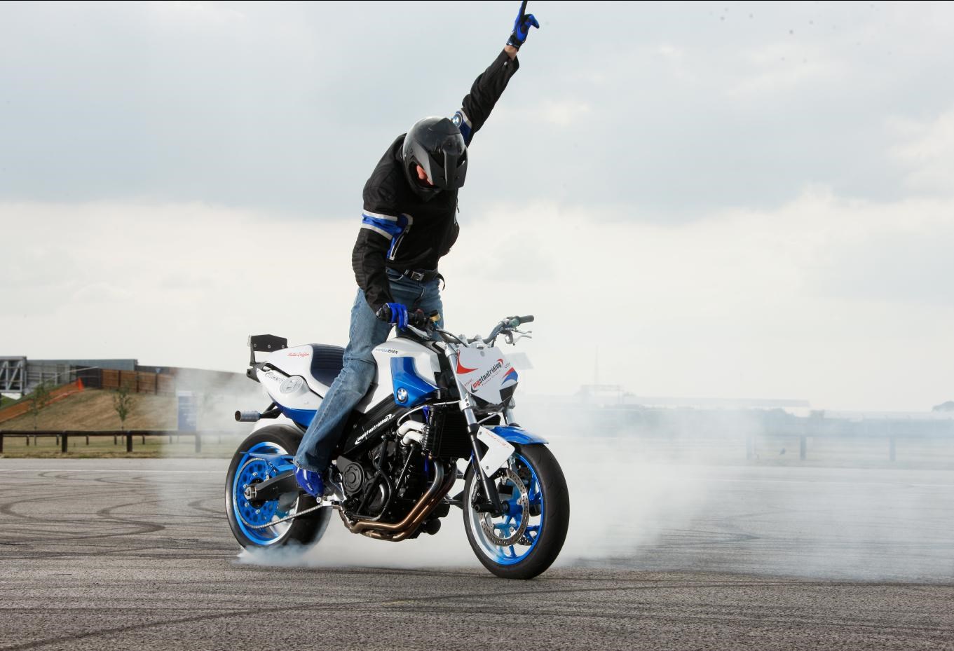 BMW's new stunt rider in action at Goodwood this weekend | MCN