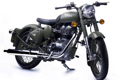 New battle green Royal Enfield Bullet Classic 500