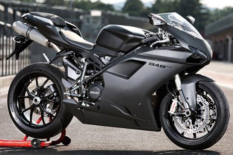 Ducati 848 replaced with 140bhp EVO